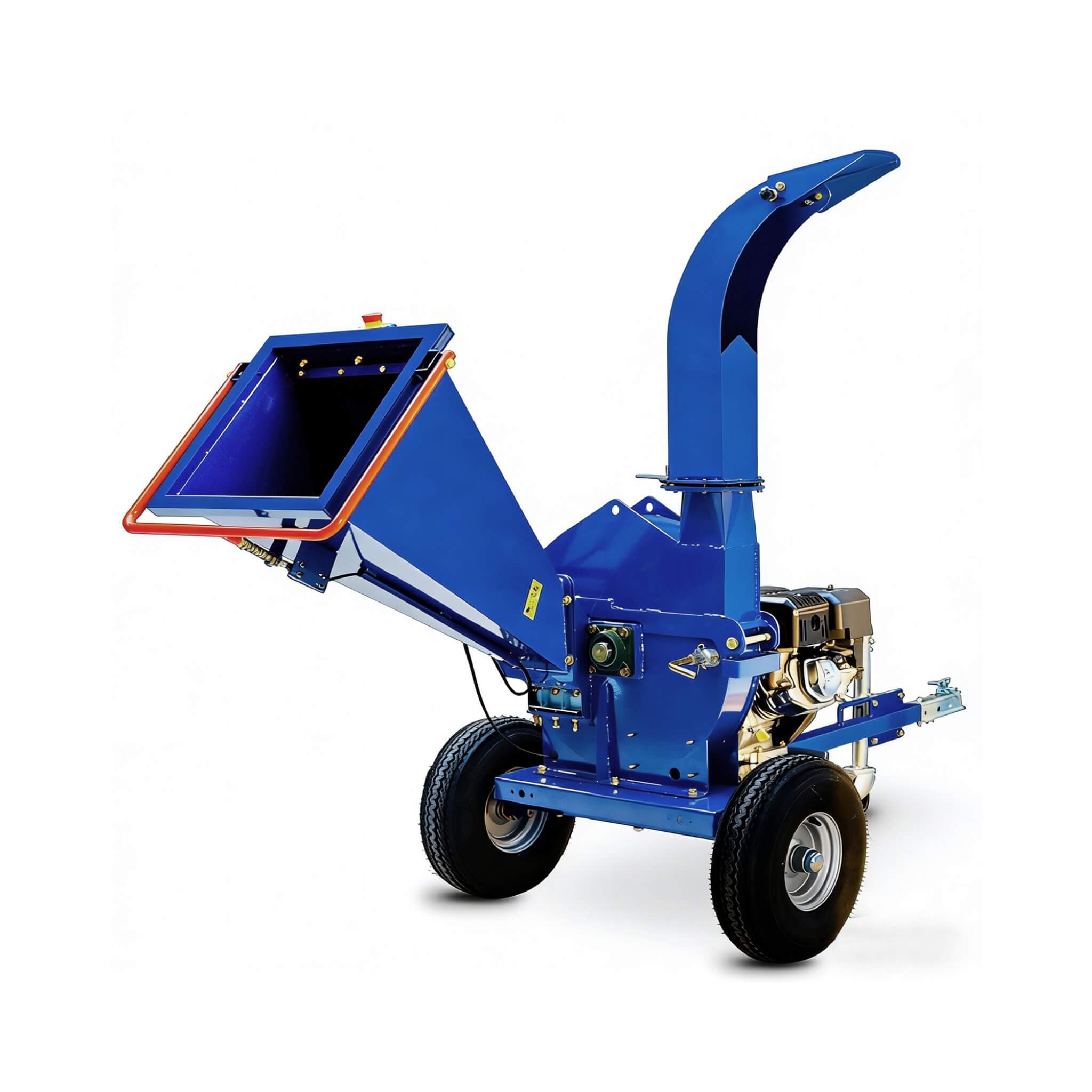 Heavy-Duty 5-Inch 15HP 420CC Gas Towable Wood Chipper Shredder With Recoil Start (SAK51947)