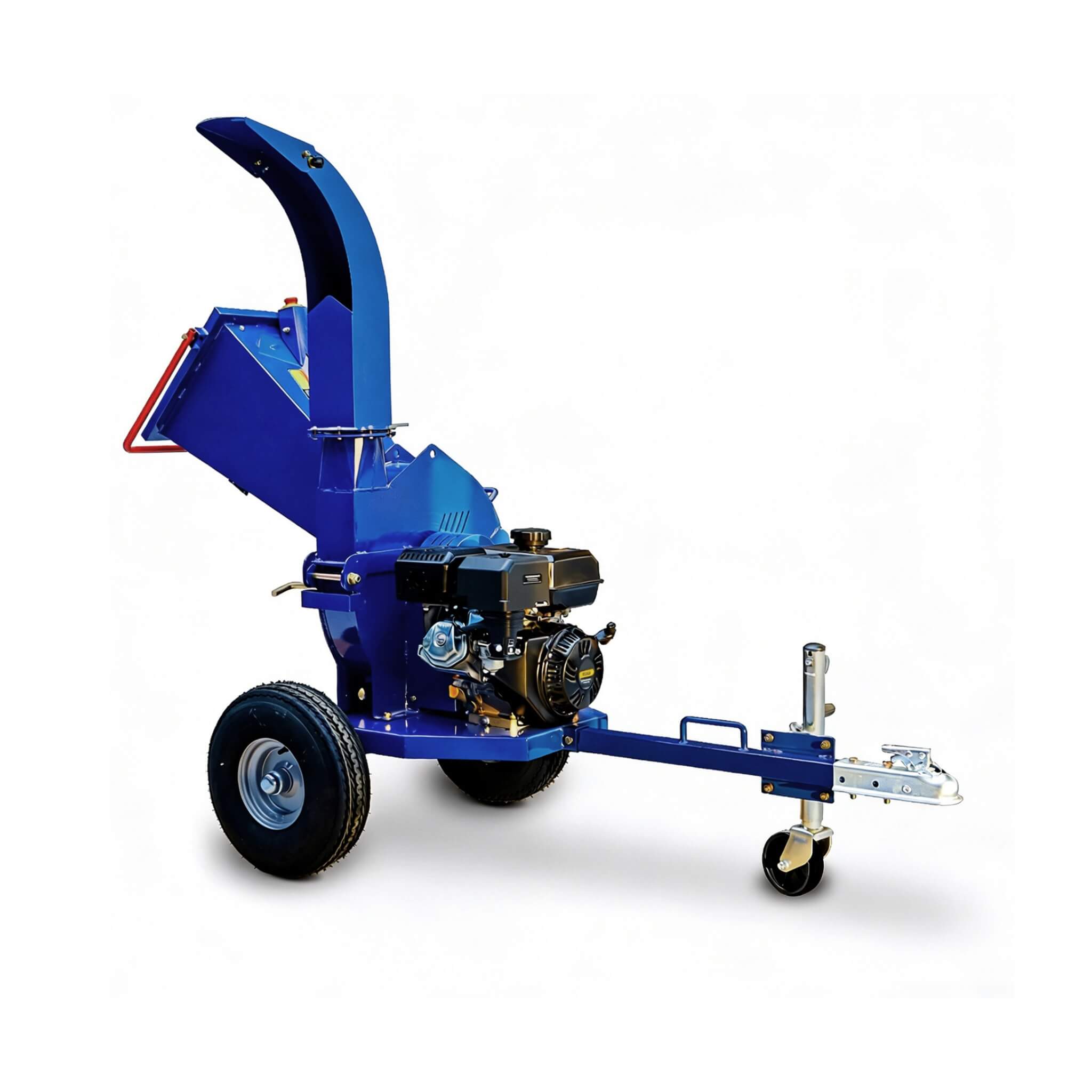 Heavy-Duty 5-Inch 15HP 420CC Gas Towable Wood Chipper Shredder With Recoil Start (SAK51947)