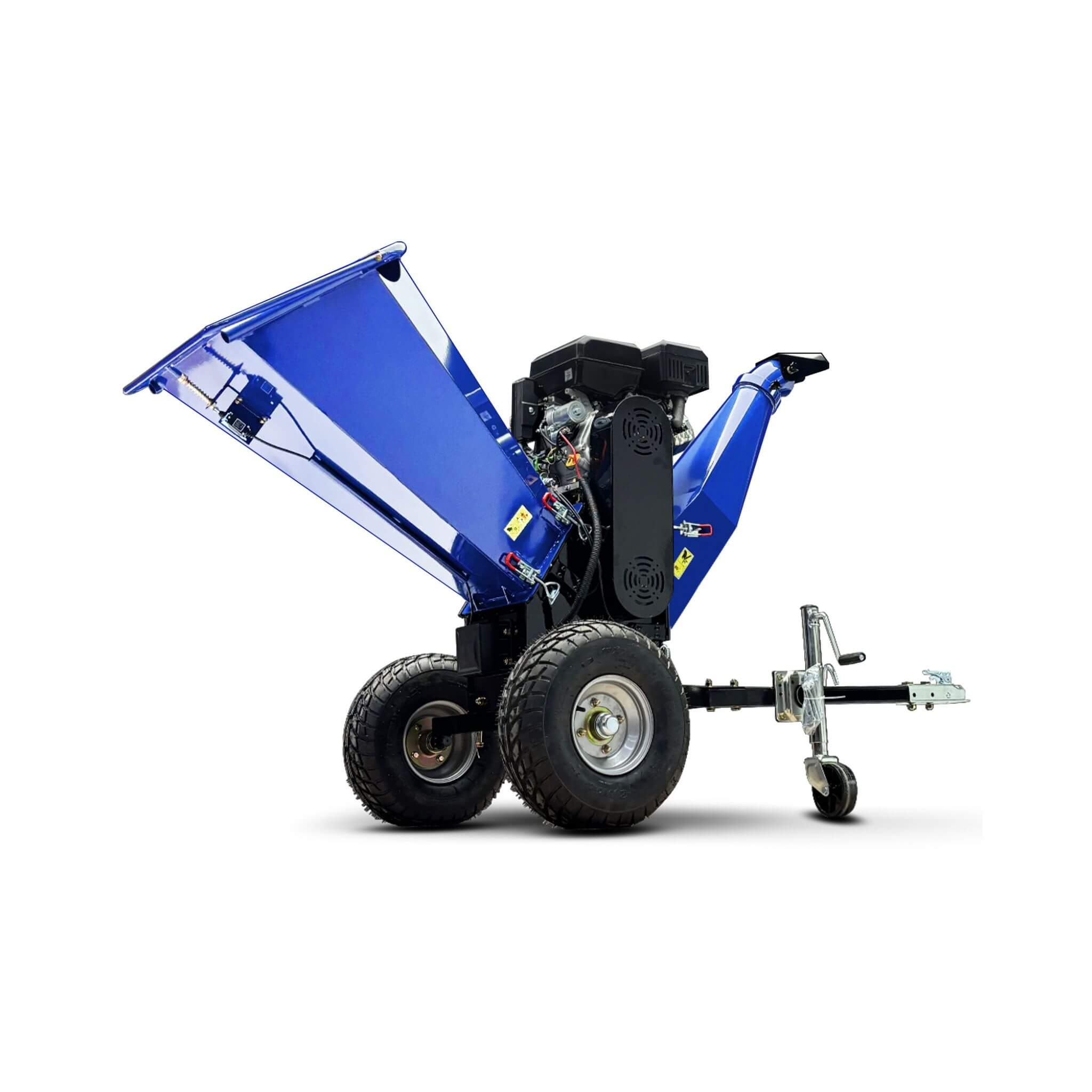 Heavy-Duty 6-Inch 15HP 420CC Towable Gas Wood Chipper Shredder With Electric Start (SAK50896)