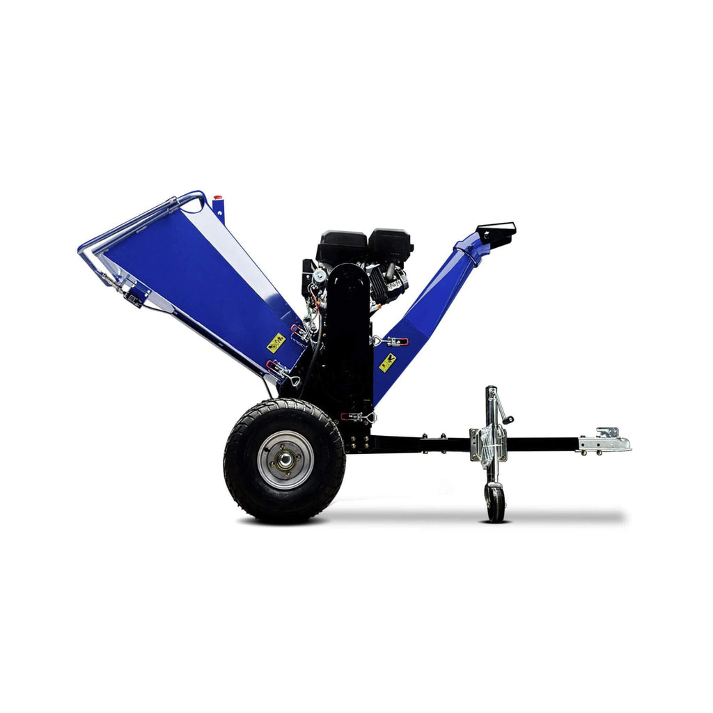 Heavy-Duty 6-Inch 15HP 420CC Towable Gas Wood Chipper Shredder With Electric Start (SAK50896)
