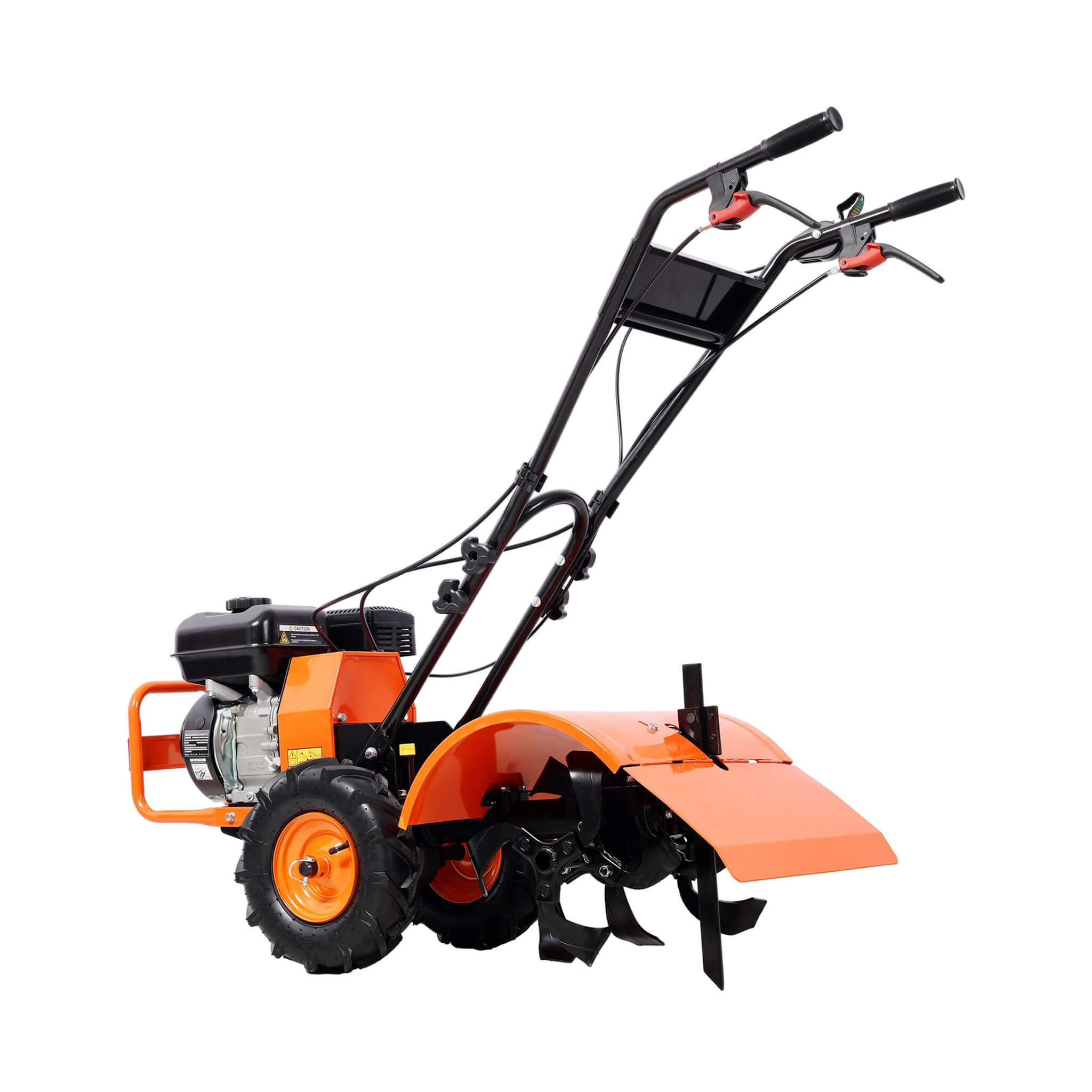 Heavy-Duty 7HP 212CC Rear Tine Power Tiller Gas Engine Garden Cultivator, 20 Inch (SAK83179)