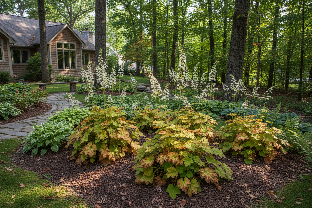 Heuchera 'Autumn Bride'