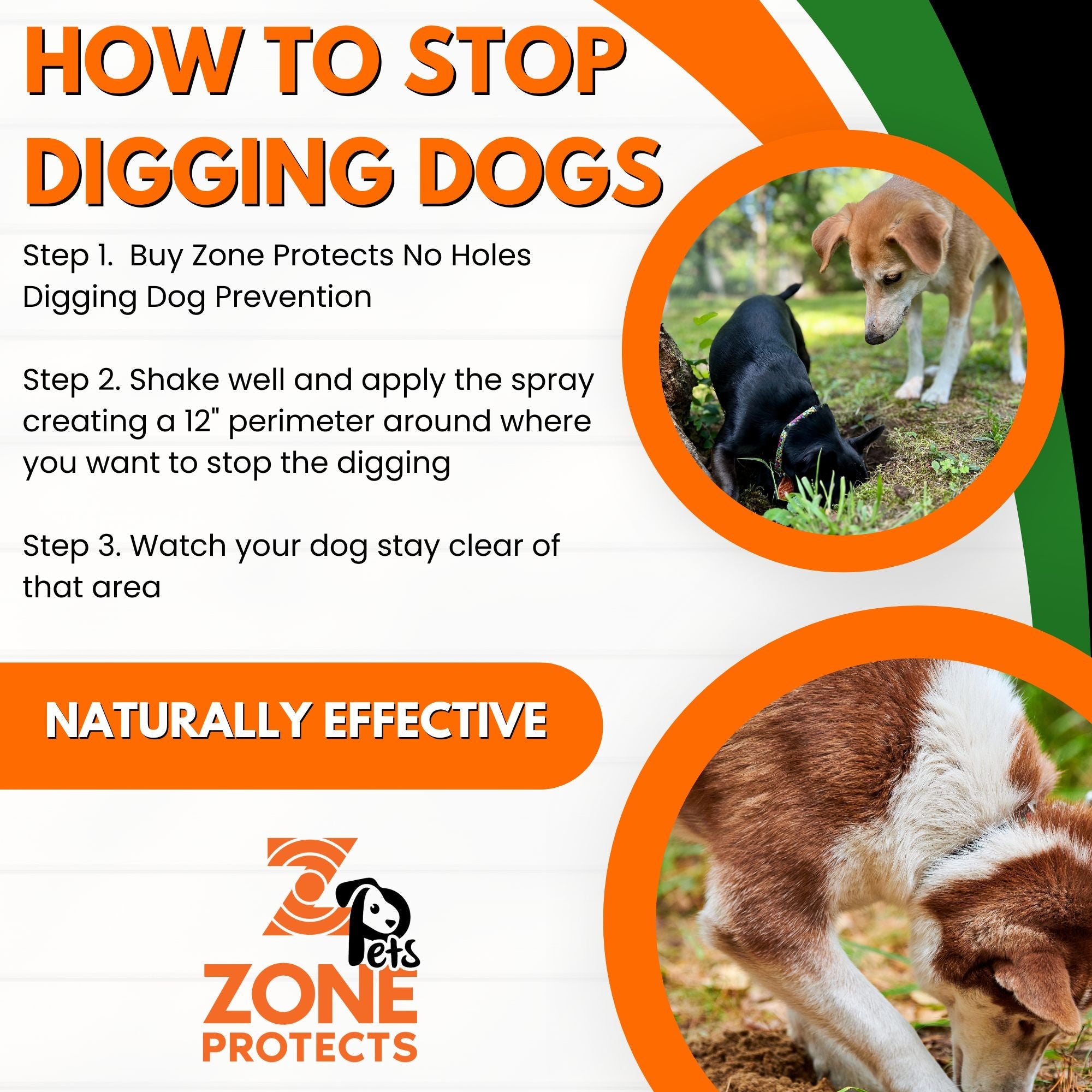 No Holes! Digging Prevention Gallon Trigger Sprayer