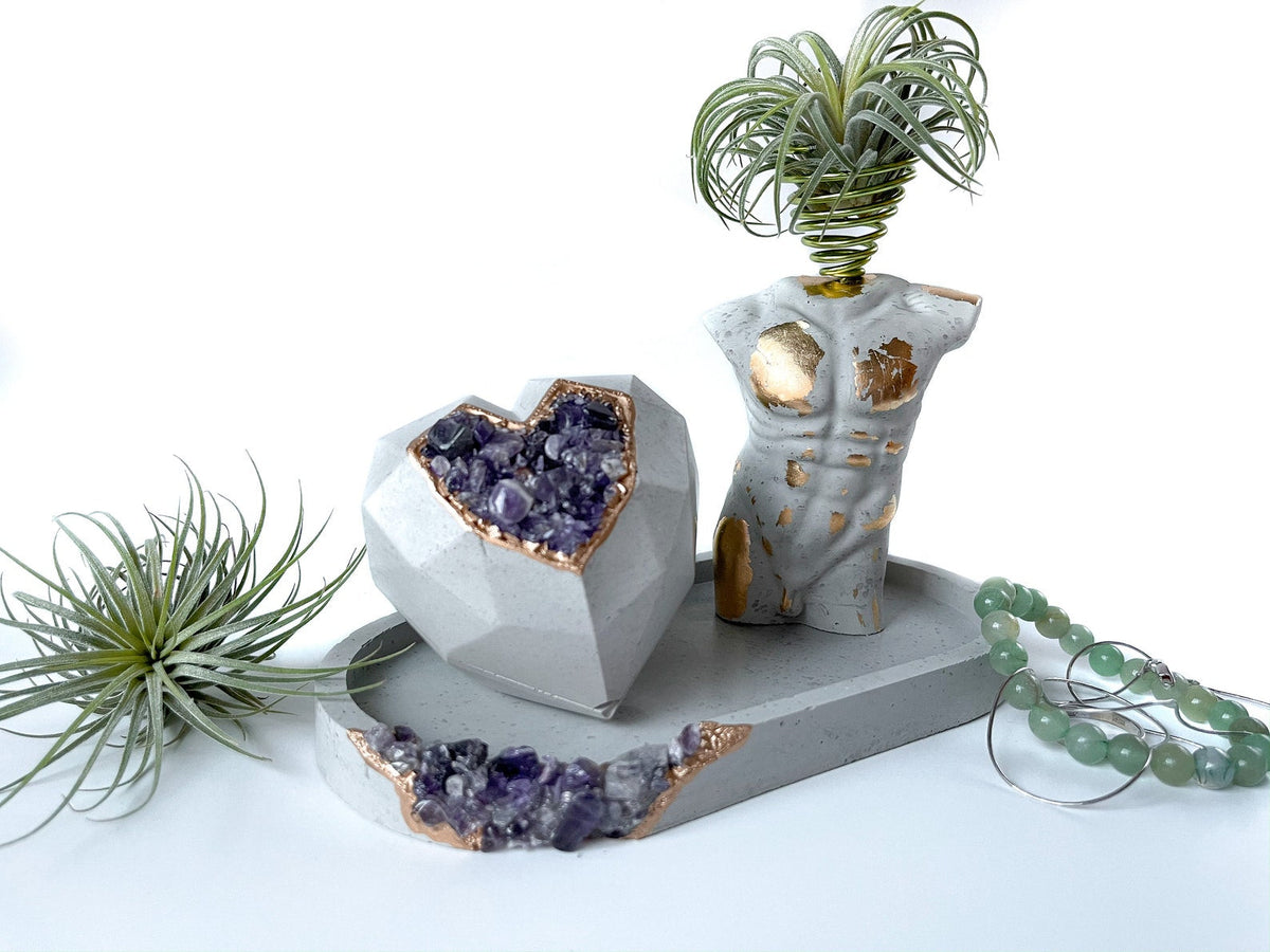 MALE BODY AIR PLANT HOLDER
