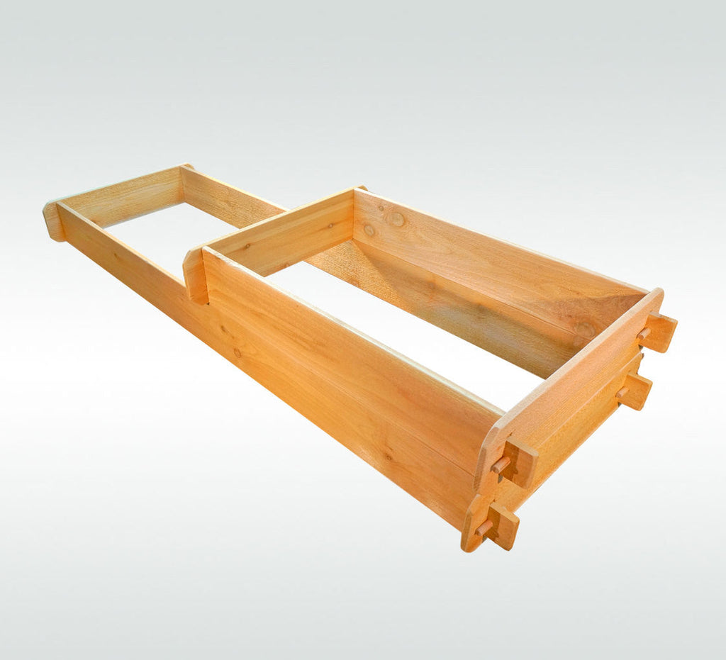 2x6 2-Tiered Cedar Raised Garden Bed from Timberlane Gardens