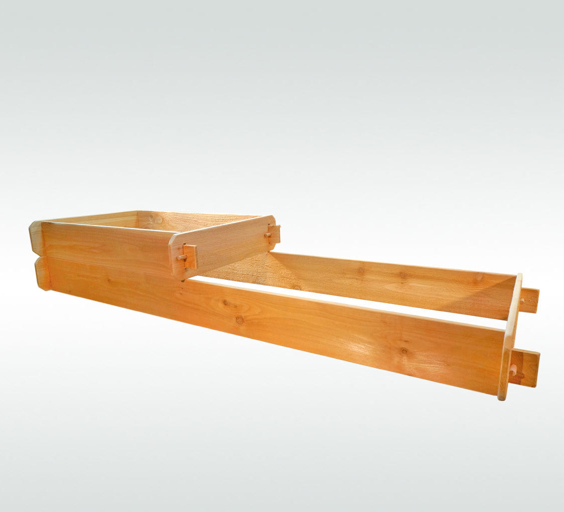 2x6 2-Tiered Cedar Raised Garden Bed from Timberlane Gardens