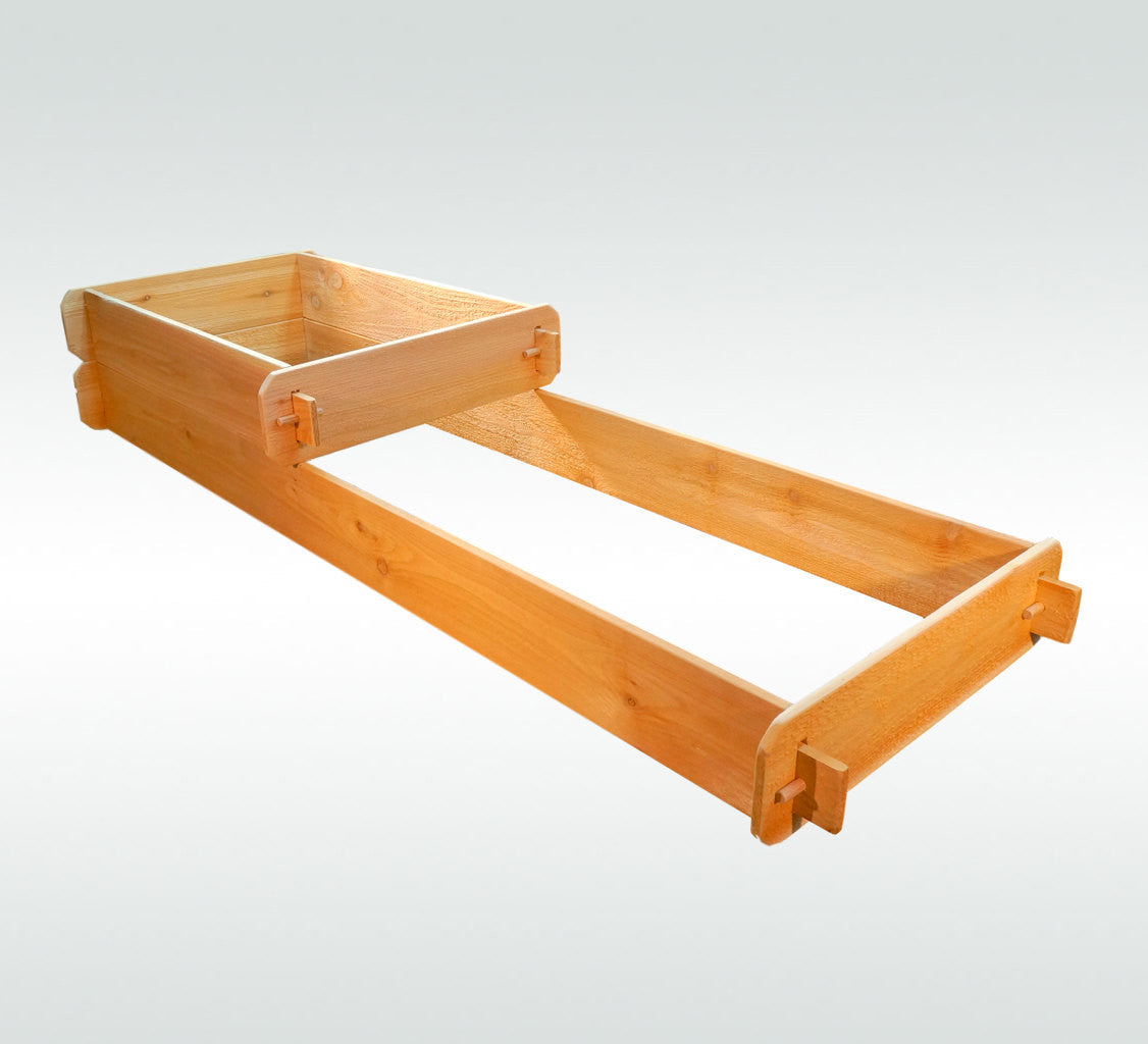 2x6 2-Tiered Cedar Raised Garden Bed from Timberlane Gardens