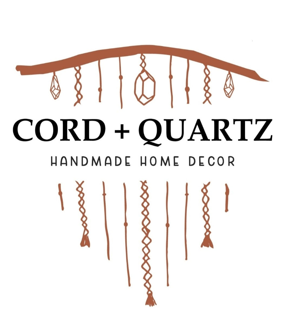Handmade Macrame plant hangers Diamond style. Made to order.