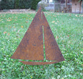Sailboat Garden Stake or Wall Hanging
