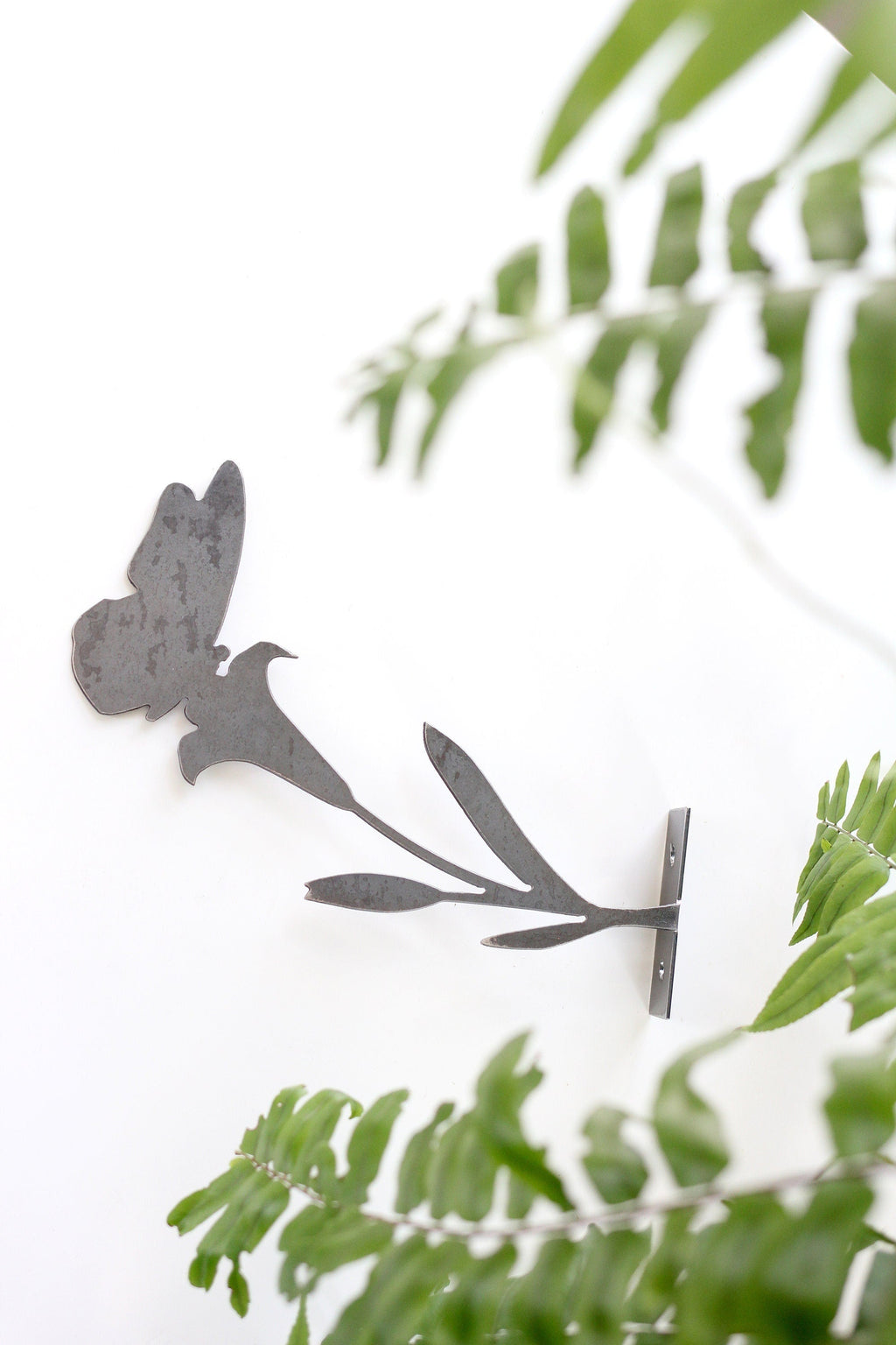 Butterfly Flower Statue