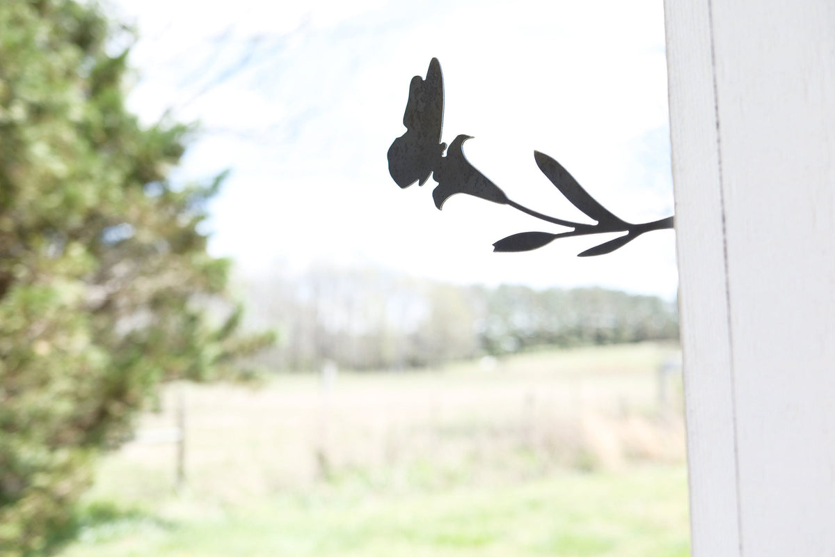 Butterfly Flower Statue