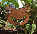 Crab Garden Stake or Wall Hanging / Garden Art