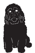 Cockapoo Garden Stake or Wall Hanging
