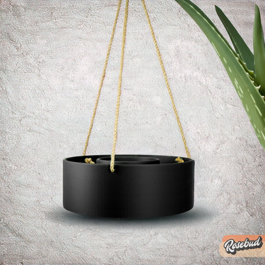 Hanging Chandelier Planter with Drainage