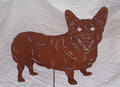 Corgi Welsh Garden Stake or Dog Wall Art
