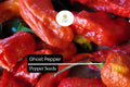 Ghost Pepper Seeds – Bhut Jolokia, Super Hot Heirloom Chili, Capsicum chinense, Red, High-Yield, Extreme Heat
