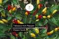 Tabasco Pepper Seeds – Heirloom, Spicy & Tangy, High-Yielding, Non-GMO – Capsicum frutescens for Hot Sauce & Salsas