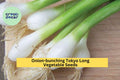 3pcs Bunching Onion Seeds – Tokyo Long Allium Fistulosum, Mild Scallion for Stir-Fries & Soups
