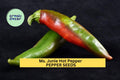 3pcs Ms. Junie Hot Pepper Seeds – Caribbean-Style Capsicum chinense for Sauces, Jerk Recipes & Grilling