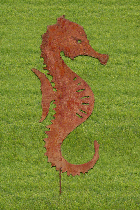 Seahorse Ornament or Plant Stake