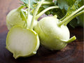 White Vienna Kohlrabi Seeds – Heirloom, Non-GMO, Cold Hardy Vegetable, Edible Greens, Brassica oleracea
