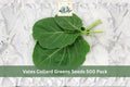500 Seeds Vates Collard Greens Heirloom Vegetable Garden Greens