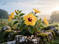 Hardy Yellow Rose of Sharon Seeds | Hibiscus hamabo Flowering Shrub | Heirloom, Non-GMO, Ornamental Garden Seeds