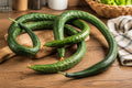 Chinese Snake Curved Cucumber Seeds – Asian Heirloom, Long Slender Curved Fruits, Crisp Texture, Mild Flavor, Climbing Vine, Fresh Eating