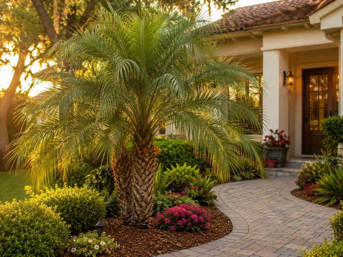 5 Pygmy Date Palm Seeds Phoenix roebelenii Mini Palm Tropical Houseplant Patio