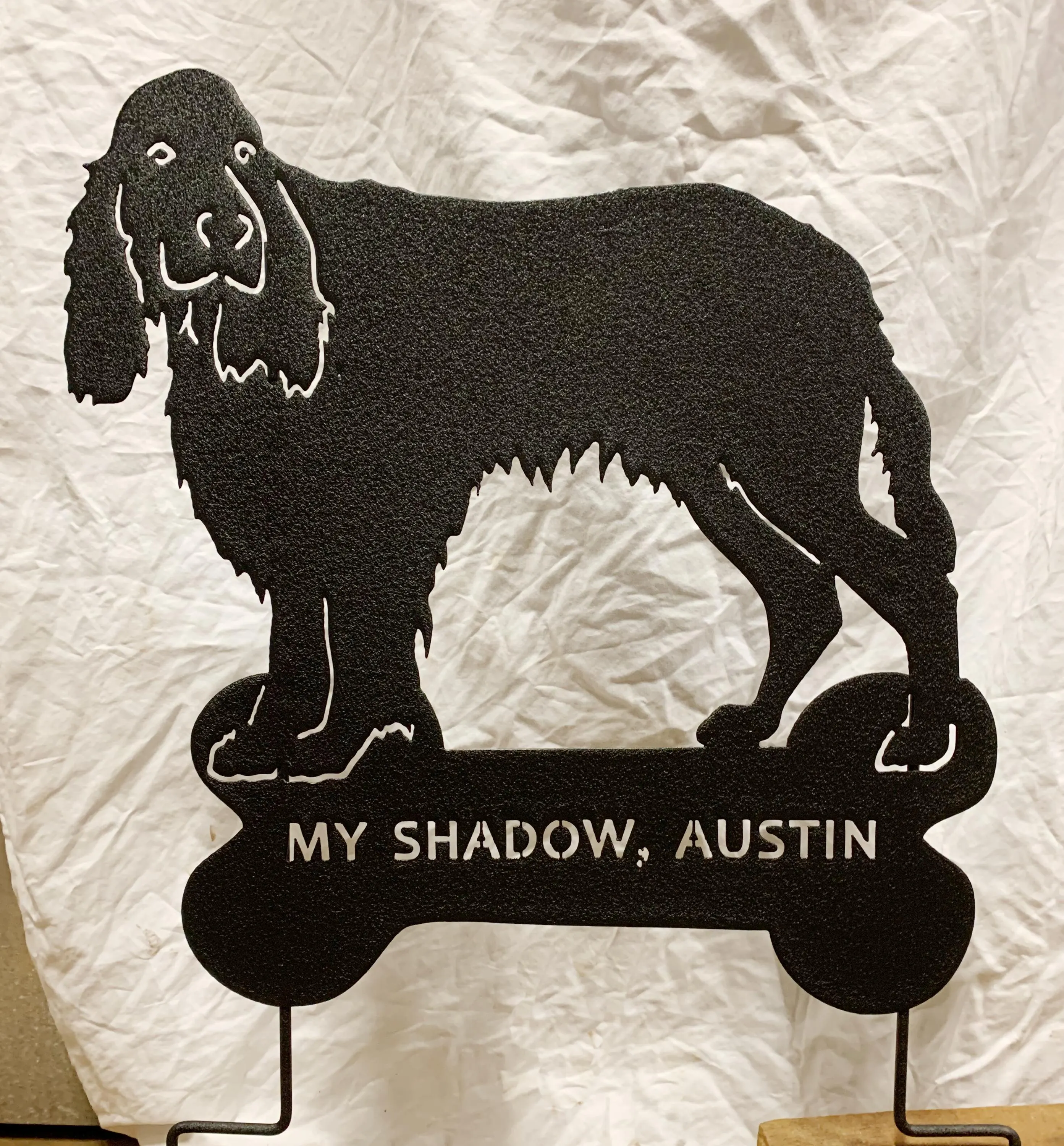 English Springer Spaniel Garden Stake or Wall Hanging