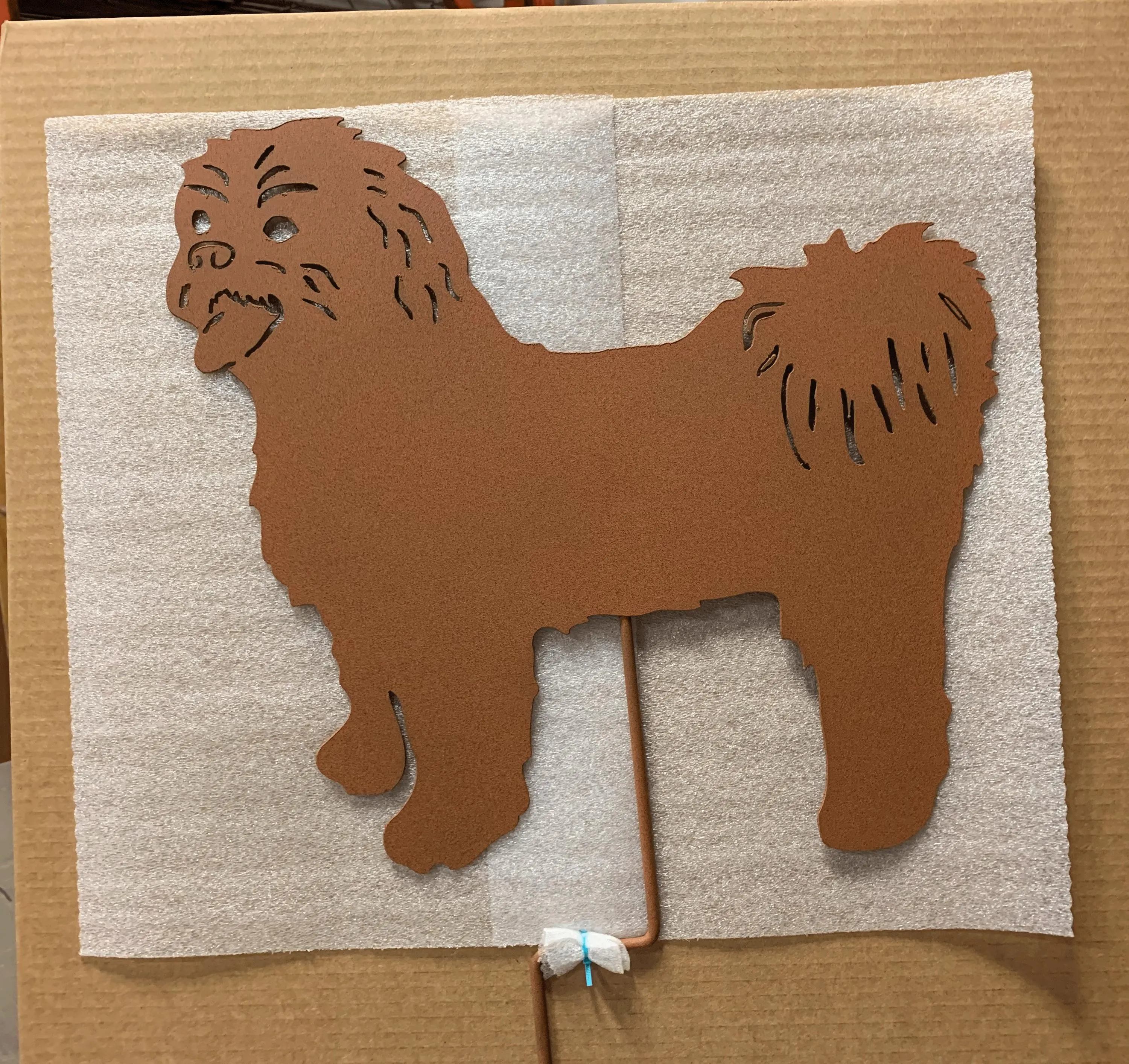 Shih Tzu Garden Stake or Wall Hanging (Style 1)
