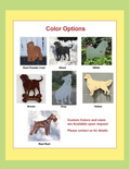 Norwich Terrier Garden Stake or Wall Hanging