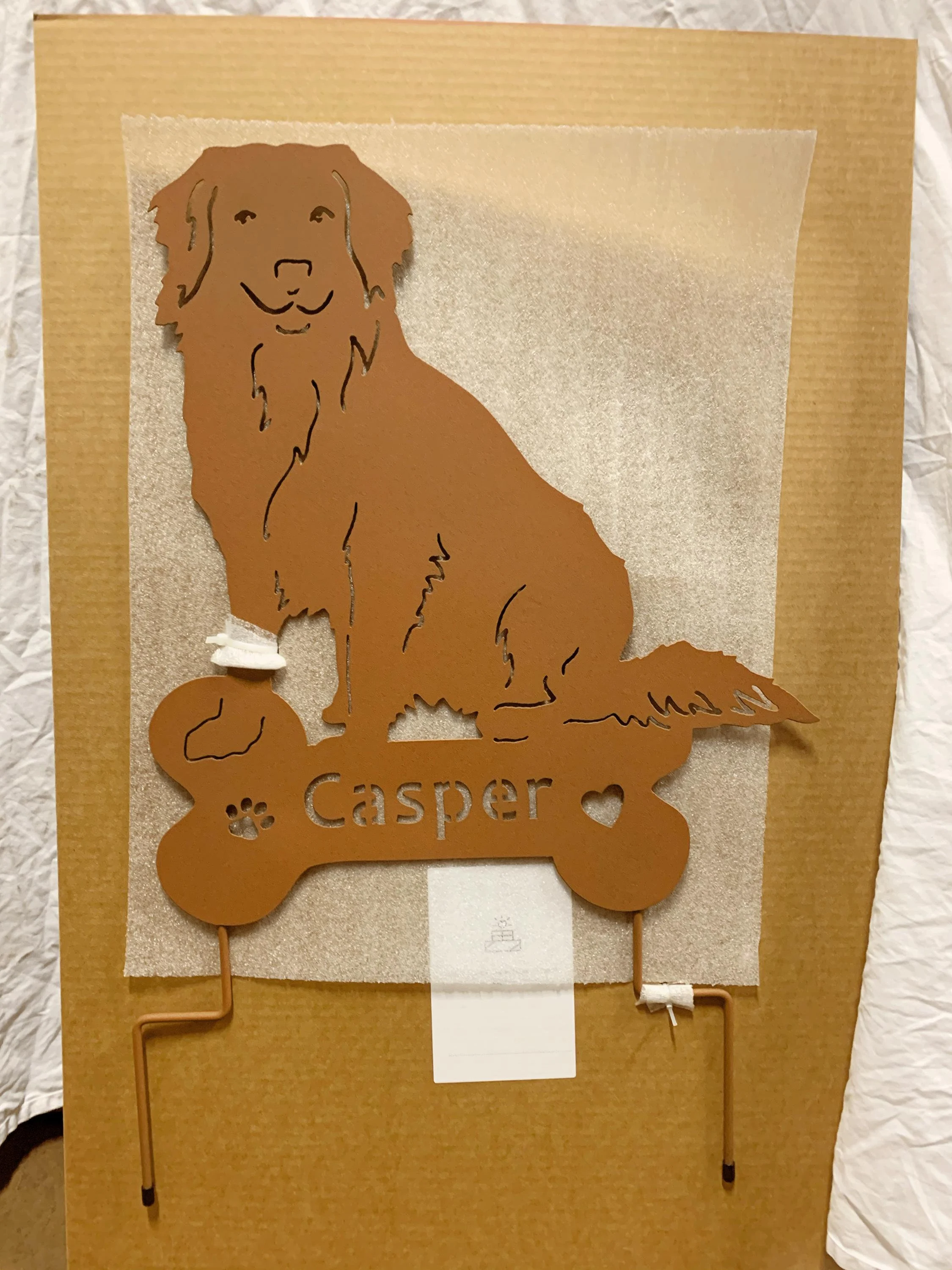 Nova Scotia Duck Tolling Retriever Garden Stake