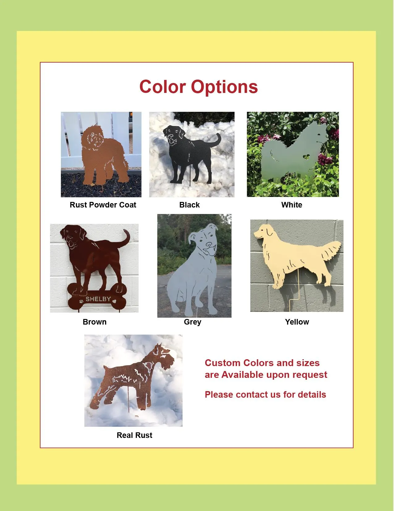 Wire Fox Terrier Garden Stake or Wall Hanging