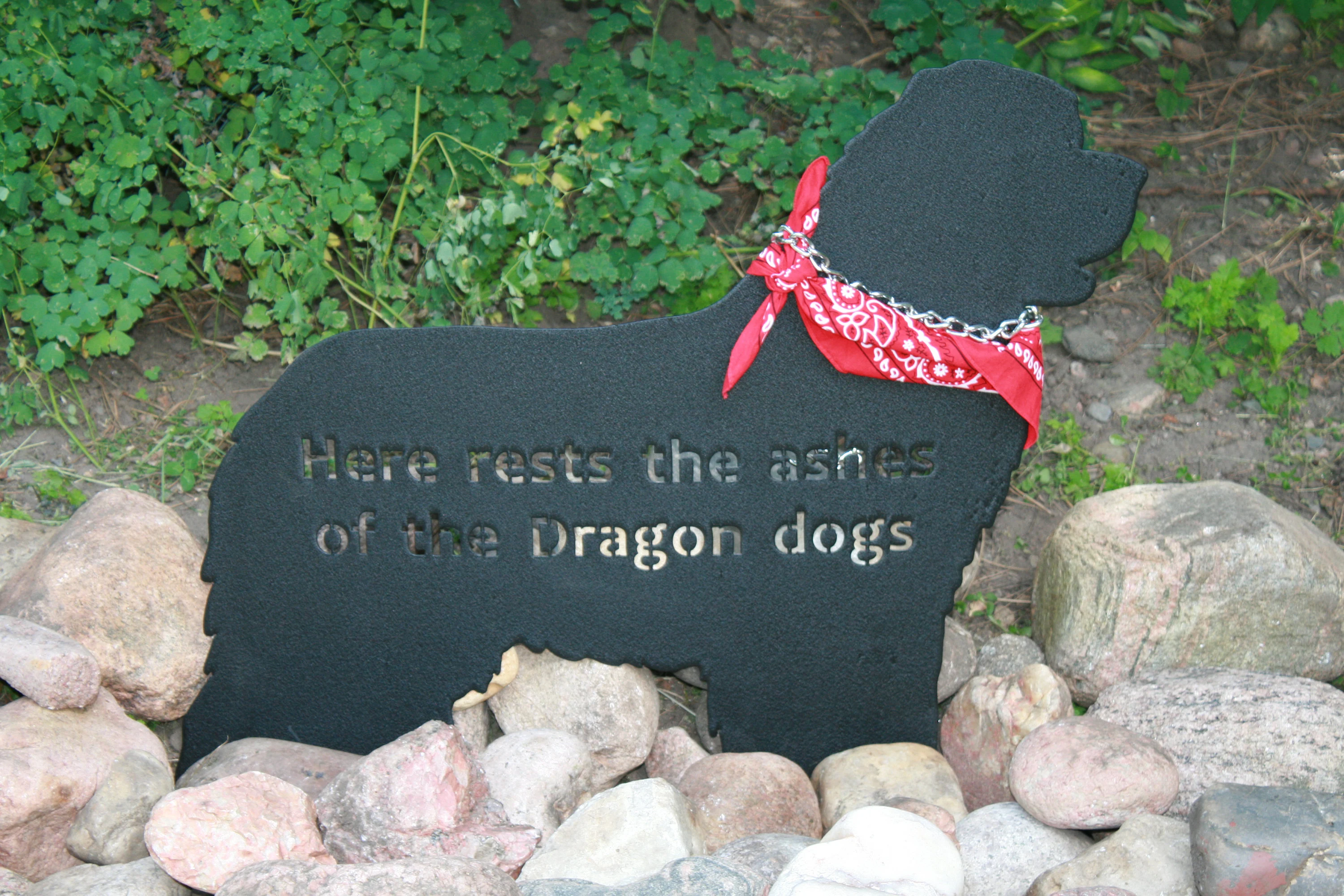 Newfoundland Garden Stake or Wall Hanging
