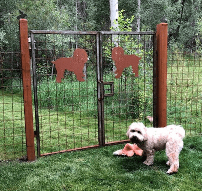 Wheaten Terrier Garden Stake or Wall Hanging