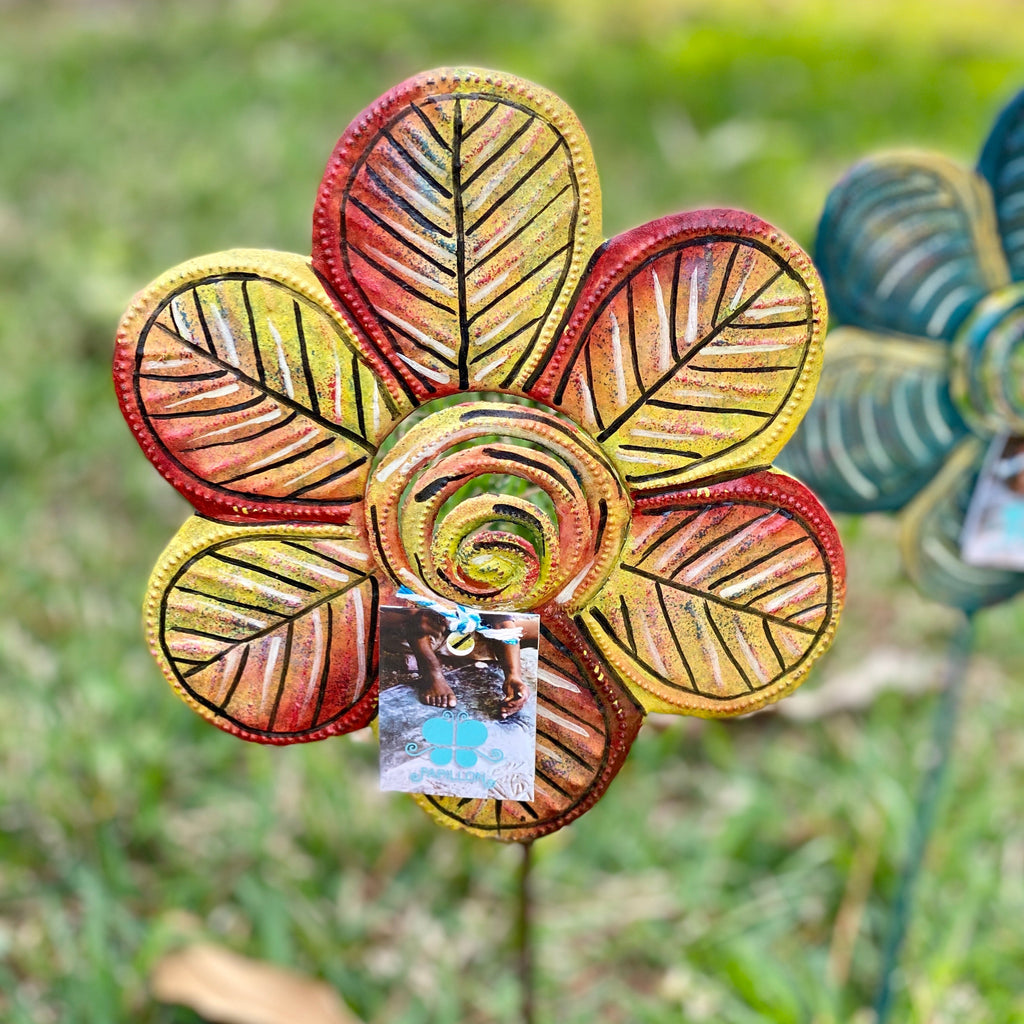 Floral Garden Stake
