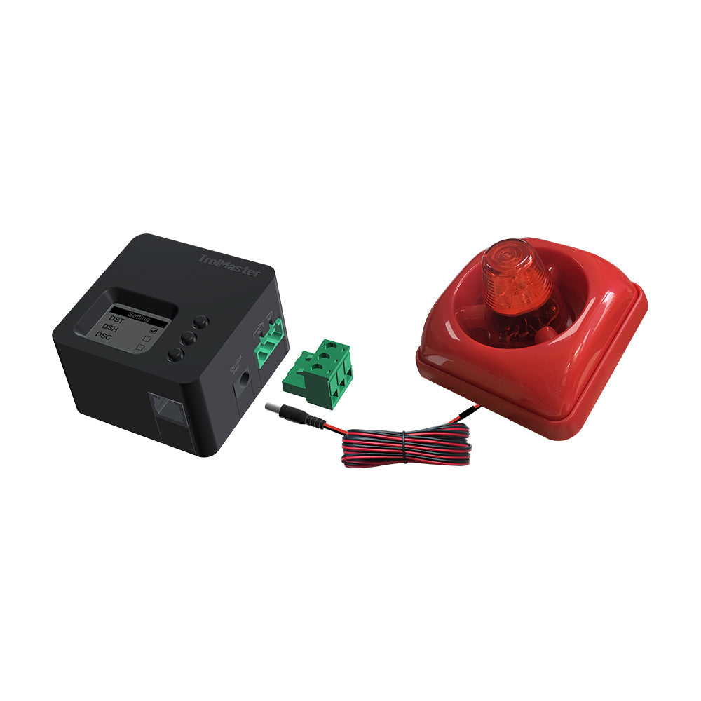TrolMaster AS-1 CO2 Alarm Station (Audio/Visual) with Cable Set