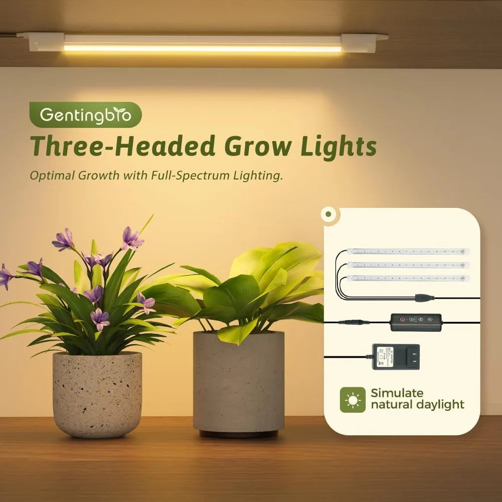 DecorBites™ Indoor Plant Grow Lights with 12 Tiers, 62.2'' Tall