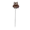 Owl Garden Stake - His