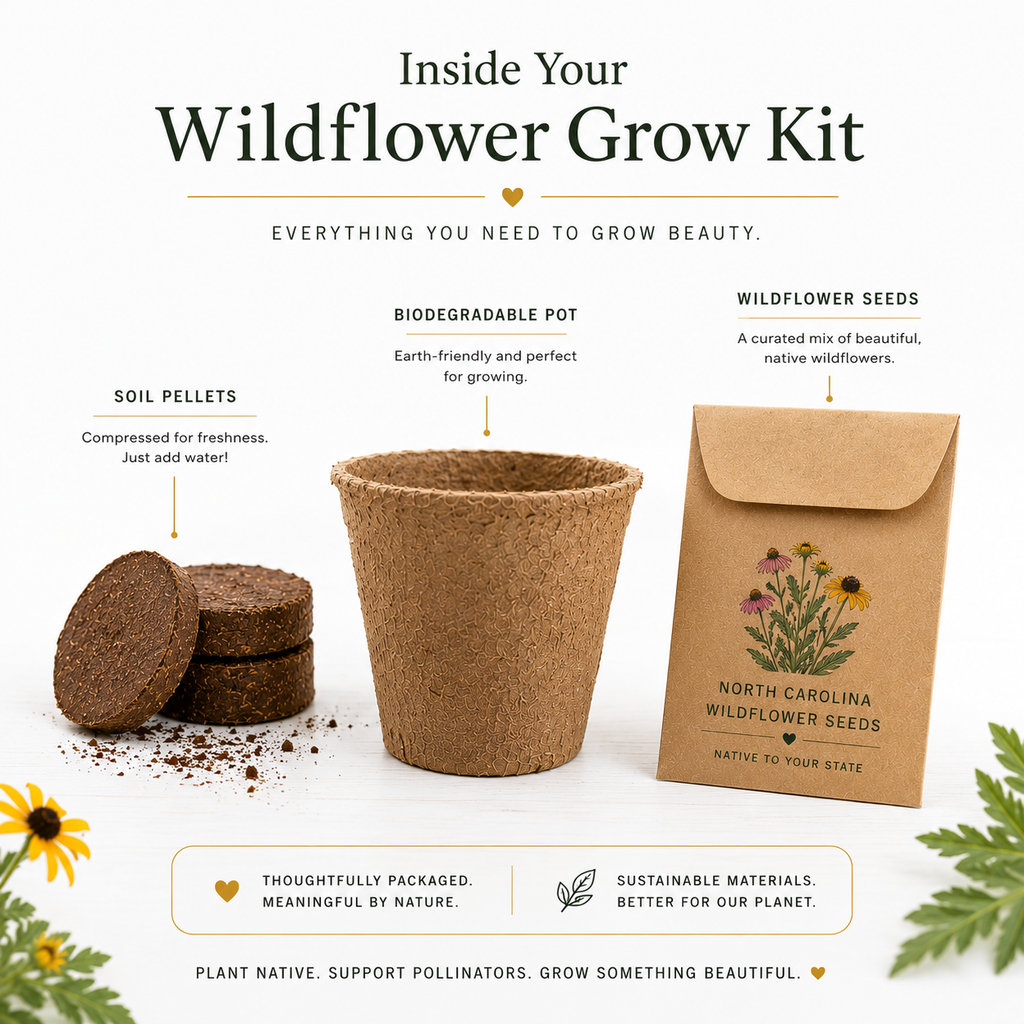 Rhode Island Blue Cornflower Wildflower Grow Kit