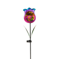 Solar-Powered Tulip Garden Stake -