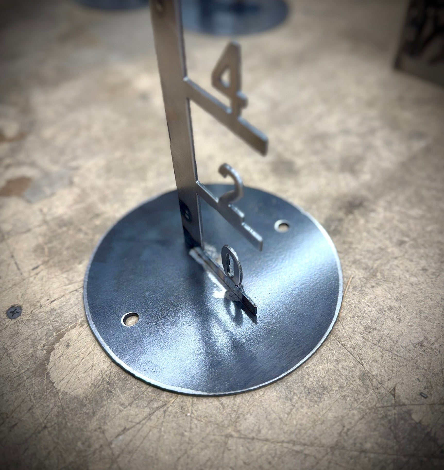 Large Metal Free Standing Patio Snow Gauge - Multiple Sizes
