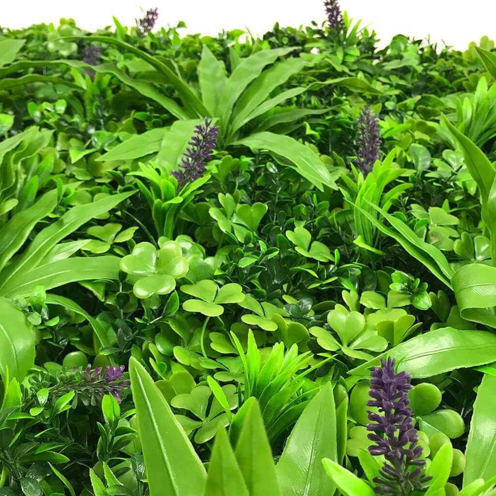 Sample Panel – Lavender Fields Green Wall (Small Sample)