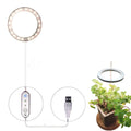 LED Grow Light Full Spectrum Angel Ring USB Lamp for Indoor Plants