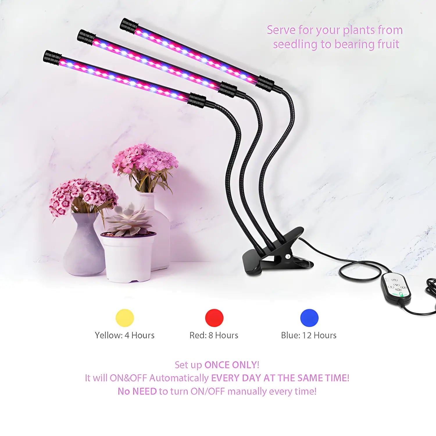 LED Grow Light Lamp USB Phyto Full Spectrum
