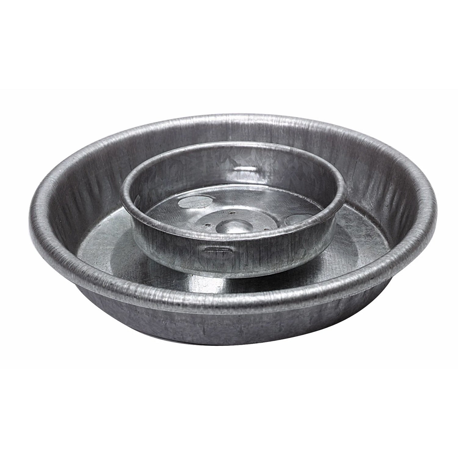 Little Giant Galvanized Chicken Waterer Base