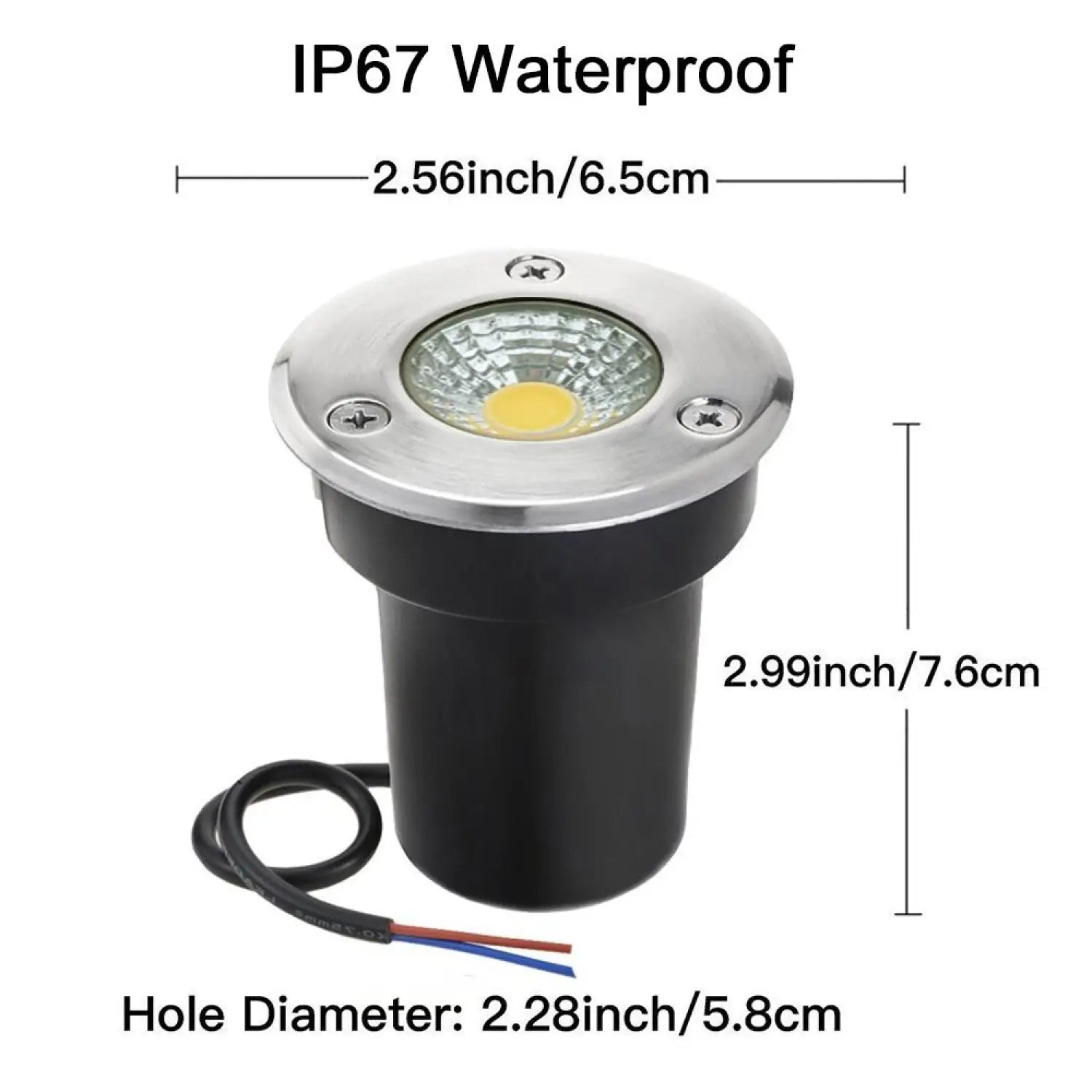 Low Voltage Outdoor Ground Light for Garden, Pathway & Park