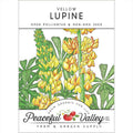 Lupine, Yellow (pack)