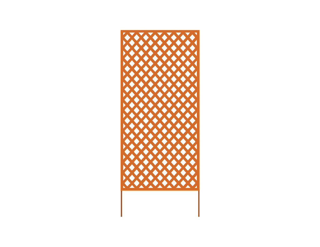 Outdoor Metal Privacy Panels (60” & 72”) – Heavy-Duty Steel for Patio, Fence & Backyard